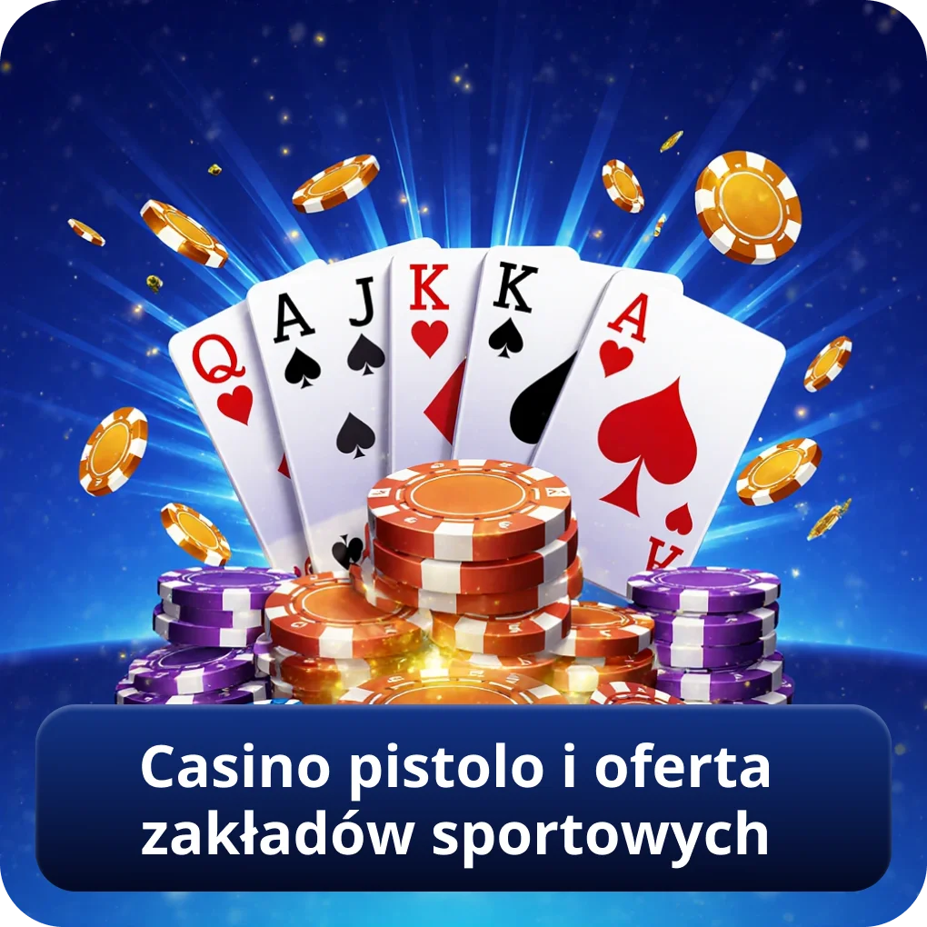 Casino pistolo i oferta zakładów sportowych na żywo i przedmeczowo Casino pistolo i oferta zakładów sportowych